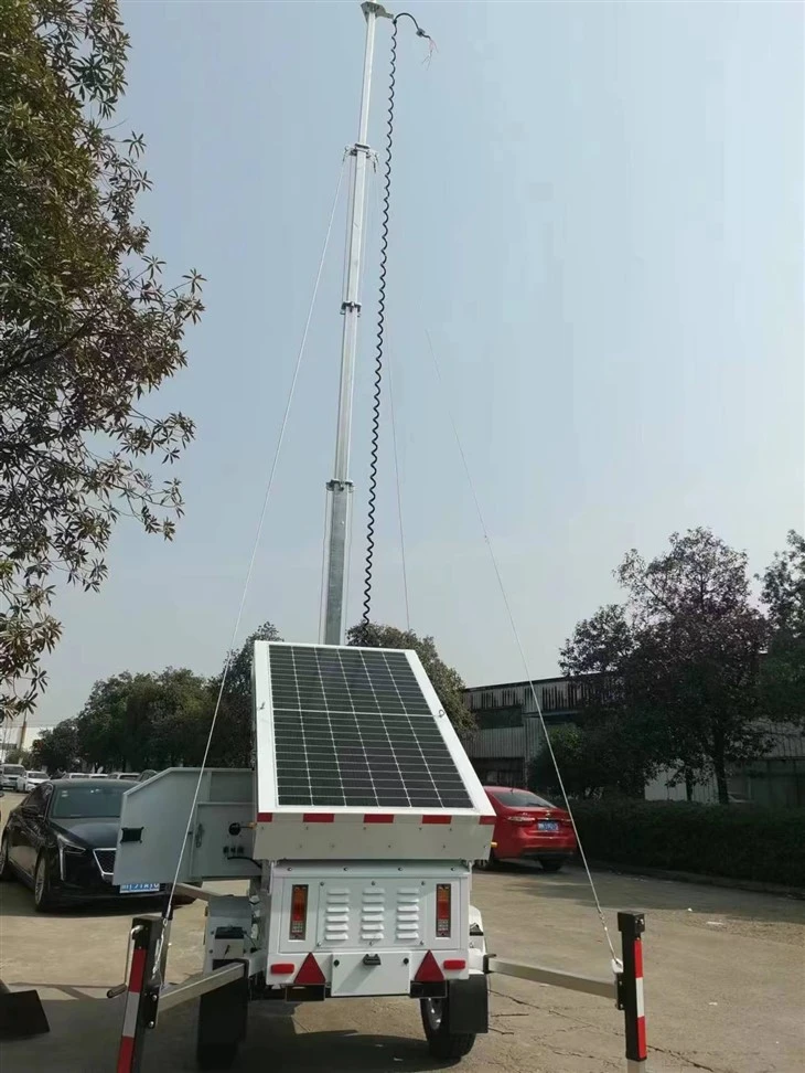 Telescopic Solar Mobile Mast